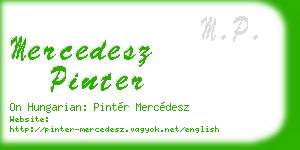 mercedesz pinter business card